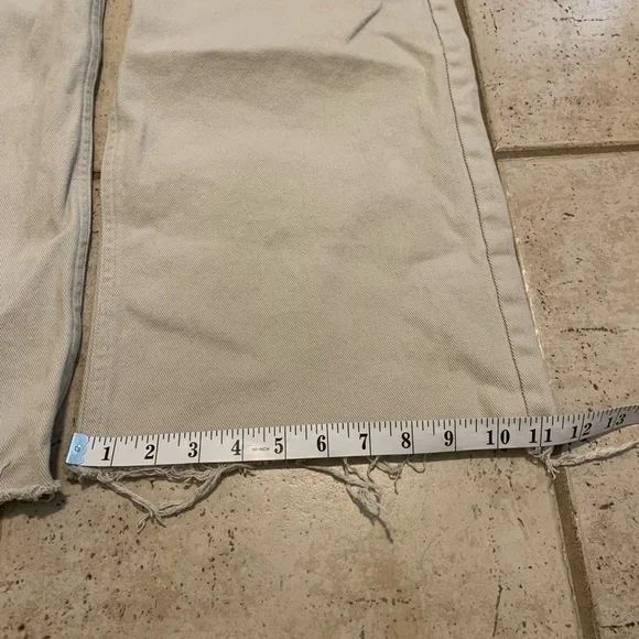 Refuge Wide Leg Cargo Pants Size Small - Picture 2 of 9